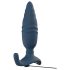 ANOS - Draadloze stuwende anale vibrator (blauw)
