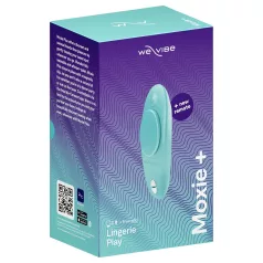   We-Vibe Moxie+ - draagbare clitoristril met app- en afstandsbediening (turquoise)