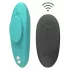 We-Vibe Moxie+ - draagbare clitoristril met app- en afstandsbediening (turquoise)