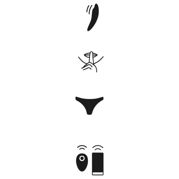 We-Vibe Moxie+ - draagbare clitoristril met app- en afstandsbediening (turquoise)