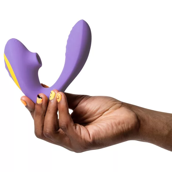 ROMP Reverb - luchtdruk vibrator en G-spot vibrator - paars