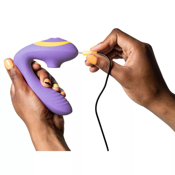 ROMP Reverb - luchtdruk vibrator en G-spot vibrator - paars