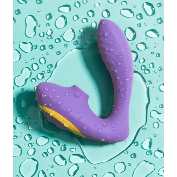 ROMP Reverb - luchtdruk vibrator en G-spot vibrator - paars