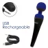 PalmPower Oplaadbaar - Accu Massager Vibrator (blauw)