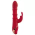 You2Toys Rabbit - rabbit vibrator - bewegende ring - silicone rood