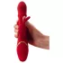 You2Toys Rabbit - rabbit vibrator - bewegende ring - silicone rood