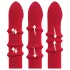 You2Toys Rabbit - rabbit vibrator - bewegende ring - silicone rood