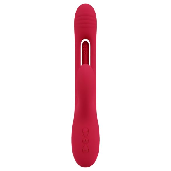 Smile - clitorale vibrator met tongfunctie - rood