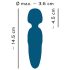 You2Toys Petite - oplaadbare blauwe massage-vibrator
