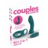 Koppel Vibes - 3in1 Flexibele Vibrator (Turkoois)