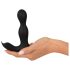Rebel - Draadloze 2in1 prostaatvibrator (zwart)