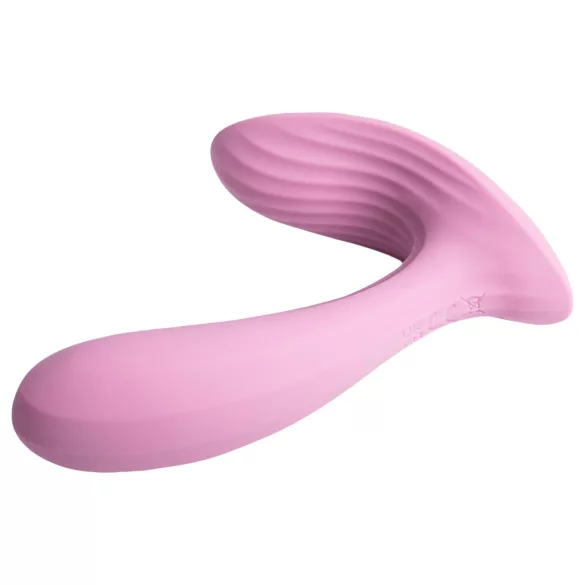 Svakom Erica - draagbare, app-gestuurde opzetvibrator (roze)