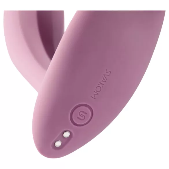 Svakom Erica - draagbare, app-gestuurde opzetvibrator (roze)