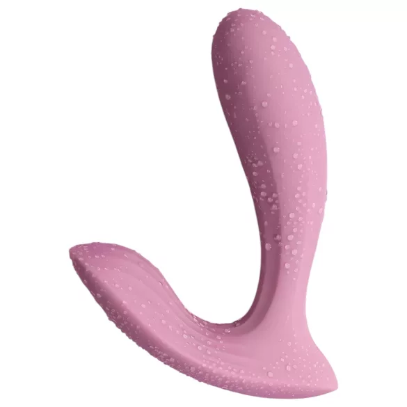 Svakom Erica - draagbare, app-gestuurde opzetvibrator (roze)