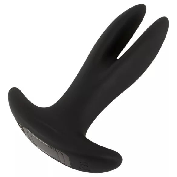 ANOS - dubbele anale vibrator (zwart)