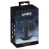 ANOS - dubbele anale vibrator (zwart)