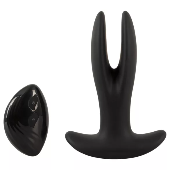 ANOS - dubbele anale vibrator (zwart)