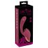 Javida - 2-in-1 tongvibrator (rood)