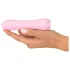 Cuties Mini 4 - oplaadbare vibrator - waterdicht - roze