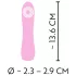 Cuties Mini 4 - oplaadbare vibrator - waterdicht - roze