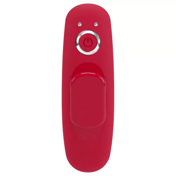 Smile - vibrerende slip met afstandsbediening - oplaadbaar - rood