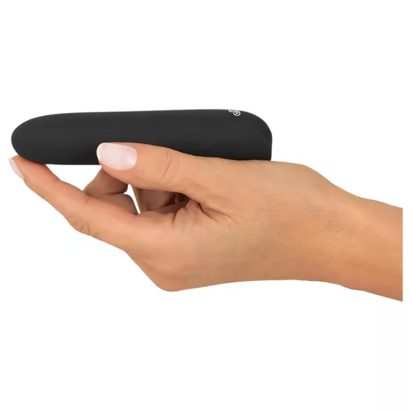 Smile - mini vibrator - oplaadbaar, waterdicht - zwart