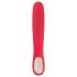 Smile Kloppende Konijn - oplaadbare 3-motorige vibrator (rood)