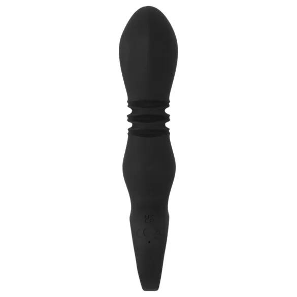 Eternal - oplaadbare thrusting vibrator - zwart