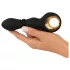 Eternal - oplaadbare thrusting vibrator - zwart