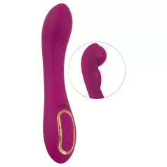 Javida - Opblaasbare vibrator met 2 punten (paars)