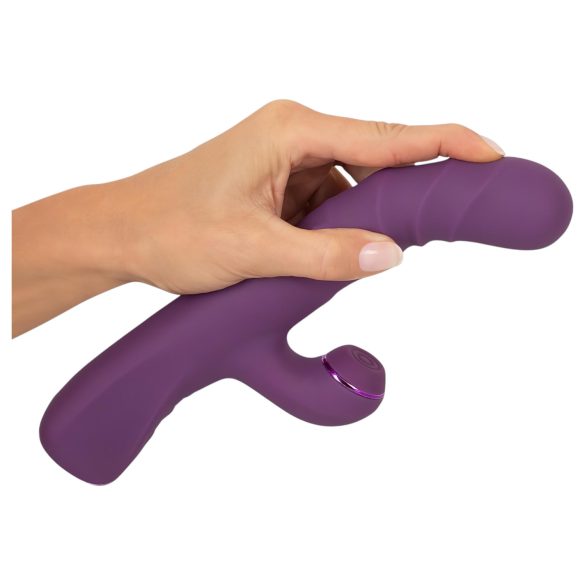Javida - 3in1 rabbit vibrator - siliconen - paars