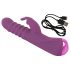 Javida - Paarse Vibrator met Clitorisstimulatie-Armpje