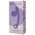 Snail Vibe Curve - duo vibrator voor clitoris en vagina - siliconen - paars