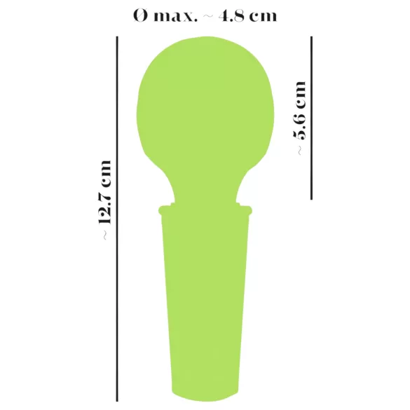 You2Toys Mini Wand - oplaadbare massagetrilator (groen)