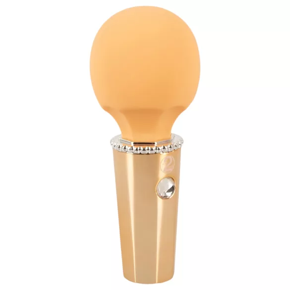 You2Toys - mini wand vibrator - oplaadbaar massage apparaat - geel