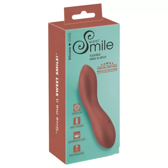 Smile - mini G-spot vibrator - flexibel - brons