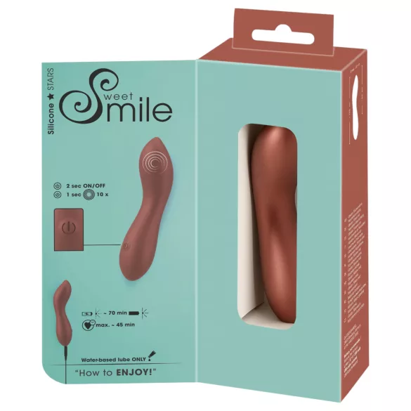Smile - mini G-spot vibrator - flexibel - brons