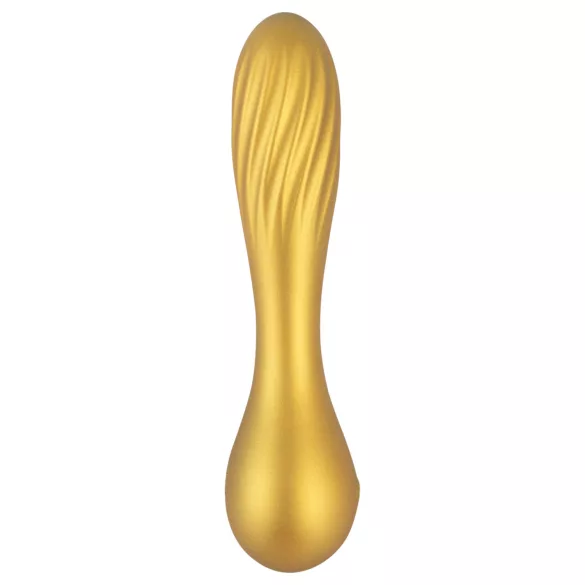Sweet Smile - Metallic Vibe mini vibrator (geel)