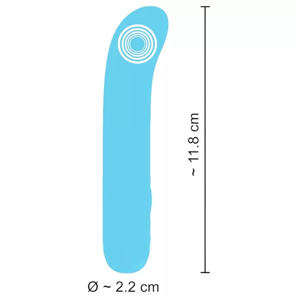 Cuties - mini G-spot vibrator - turquoise