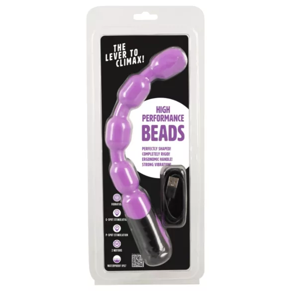 You2Toys - G-punt en P-punt vibrator met parels - paars