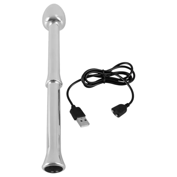 Rebel - metalen prostaatvibrator (zilver)