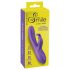 Smile - vibrator met clitorisstimulator - siliconen - paars