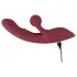 Javida - rabbit vibrator met clitorisstimulator - oplaadbaar - rood