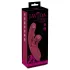 Javida - rabbit vibrator met clitorisstimulator - oplaadbaar - rood