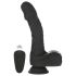Naked Addiction - Realistische draaischok vibrator (zwart)