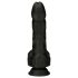 Naked Addiction - Realistische draaischok vibrator (zwart)