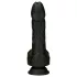 Naked Addiction - realistische roterende stoot vibrator - zwart