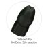 Naked Addiction - Realistische draaischok vibrator (zwart)