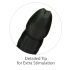 Naked Addiction - draaistoot levensechte vibrator (zwart)