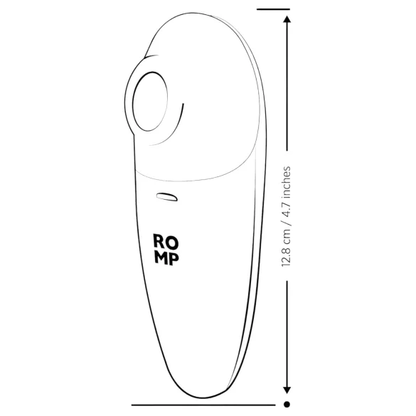 ROMP Switch X - luchtdruk clitorisstimulator - perzik